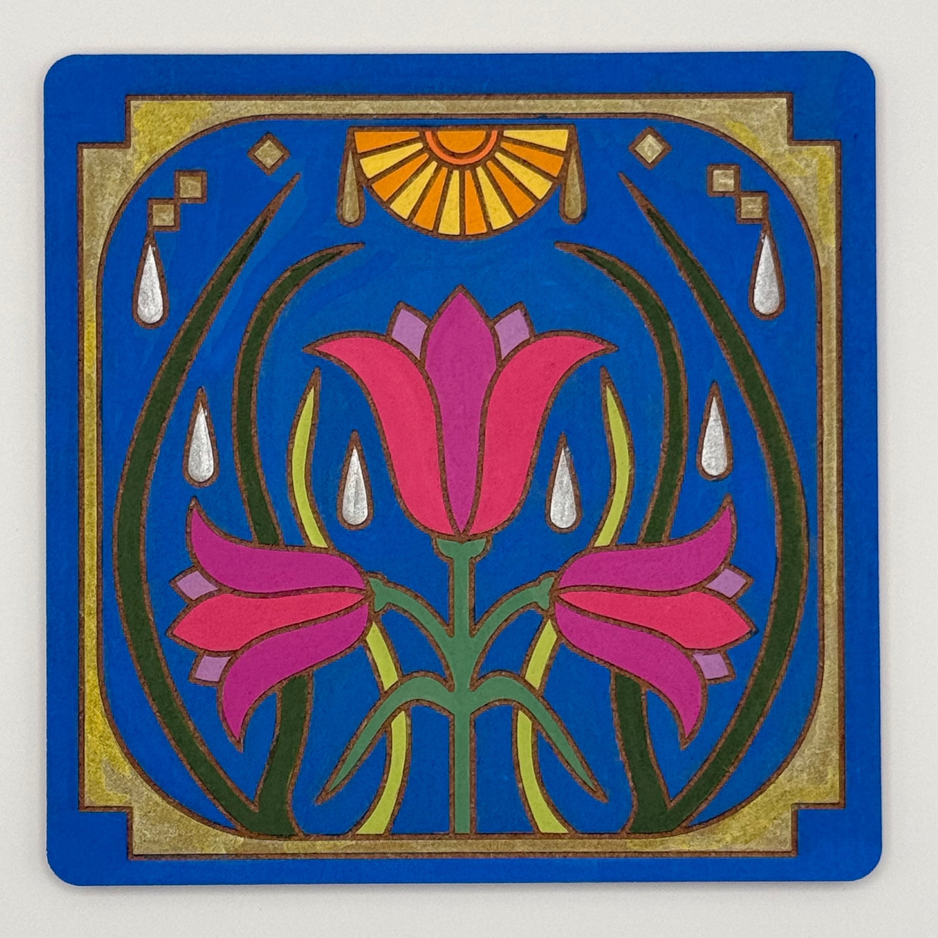 Art Nouveau Tulip