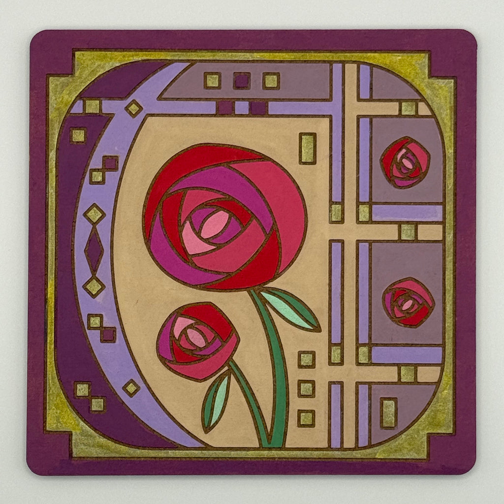 Art Nouveau Rose
