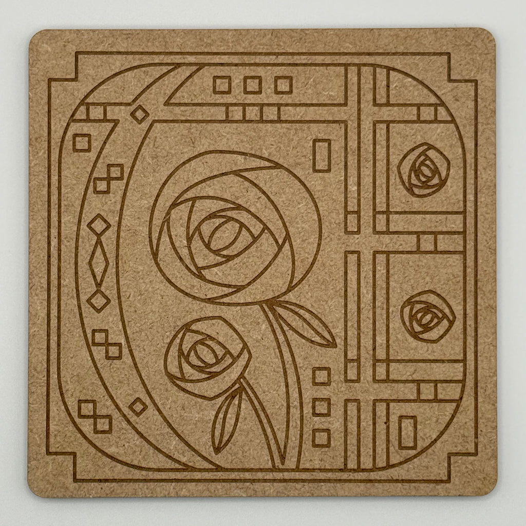 Art Nouveau Rose