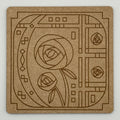 Art Nouveau Rose