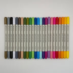 Gift Boxed kit of Six 12cm Coasters plus Acrylic Paint Pens