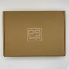 Gift Boxed kit of Six 12cm Coasters plus Acrylic Paint Pens
