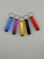 Radio Callsign Aluminium Keyring Bottle and Can Opener