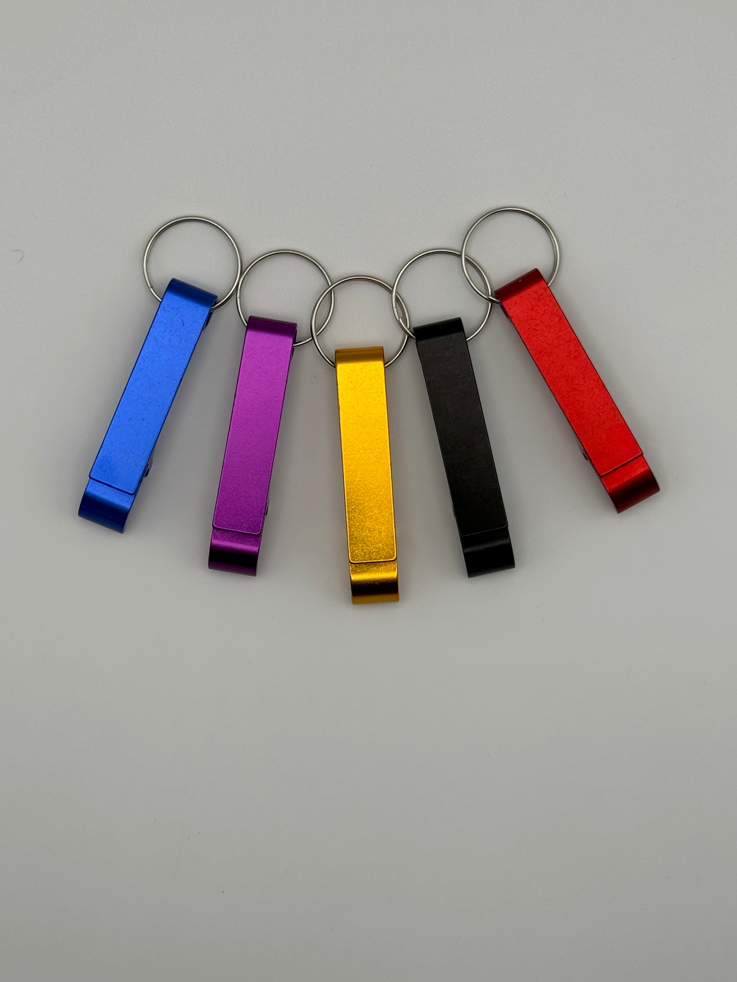 Radio Callsign Aluminium Keyring Bottle and Can Opener